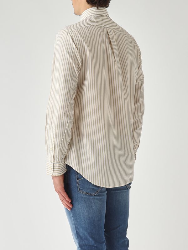 Polo Ralph Lauren Men's classic-fit cotton shirt - Ivory-Beige |  Caposerio.com