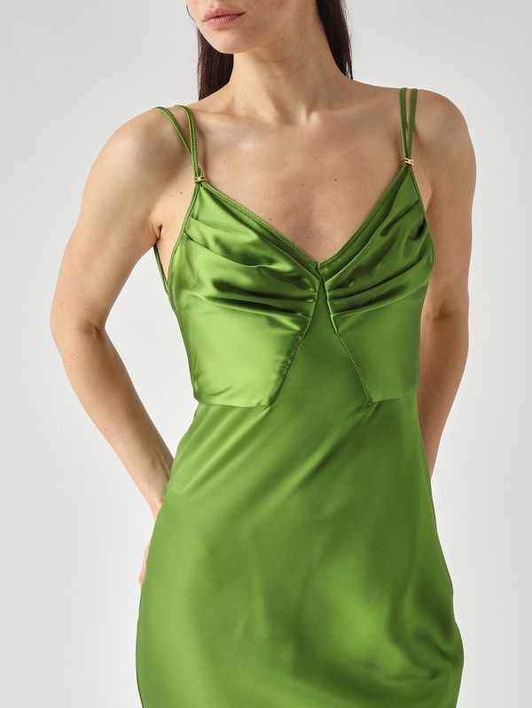 5. Vestido de mujer de satén Aloe Elisabetta Franchi abr3362e2