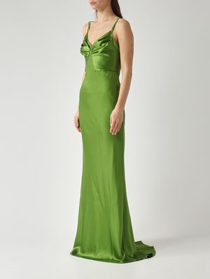 3. Vestido de mujer de satén Aloe