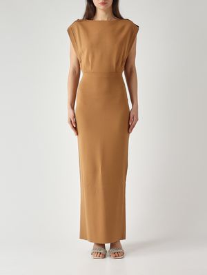 1. Damen-Strickkleid Damhirsch