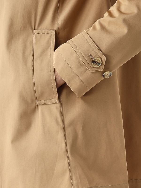 5. Cabán de mujer de algodón Camello Herno gc000567d13238