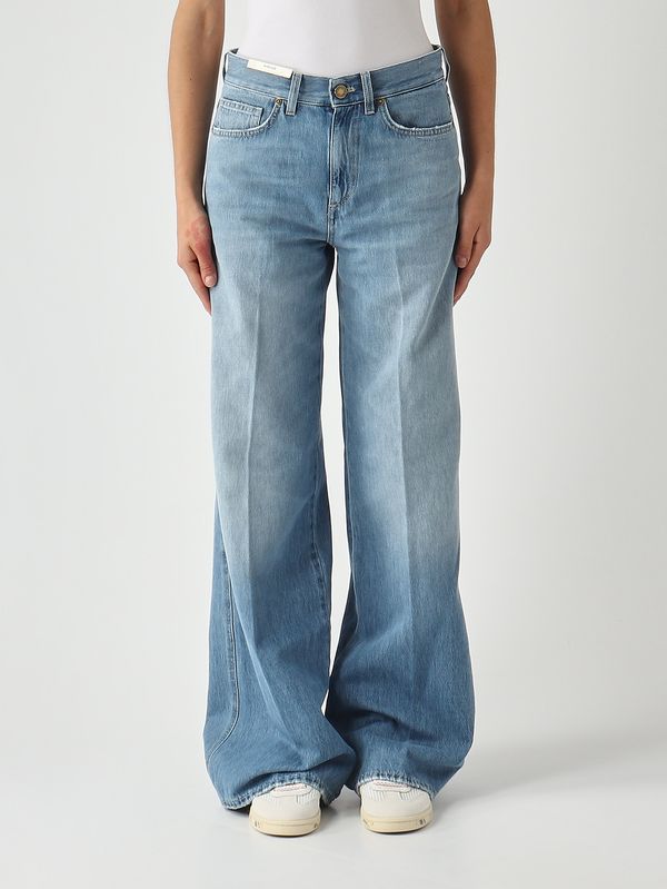 1. Damenjeans aus Baumwolle Mittlerer Denim PT Torino c1vpcnz0ca560