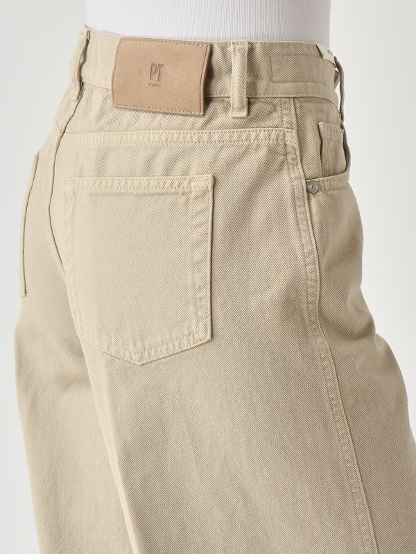 5. Damenhose aus Baumwoll-Bull-Denim Seil PT Torino c1vpcnz0tx14g0