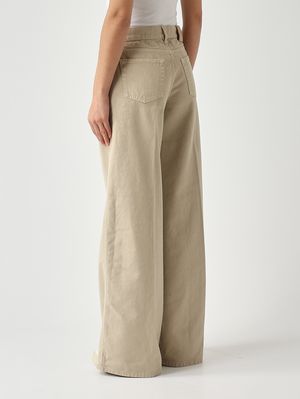 4. Damenhose aus Baumwoll-Bull-Denim Seil