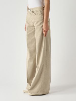 3. Damenhose aus Baumwoll-Bull-Denim Seil