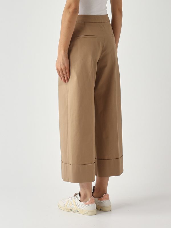4. Pantalón de mujer de algodón elástico. Tabaco PT Torino cdvsttz00stddx18