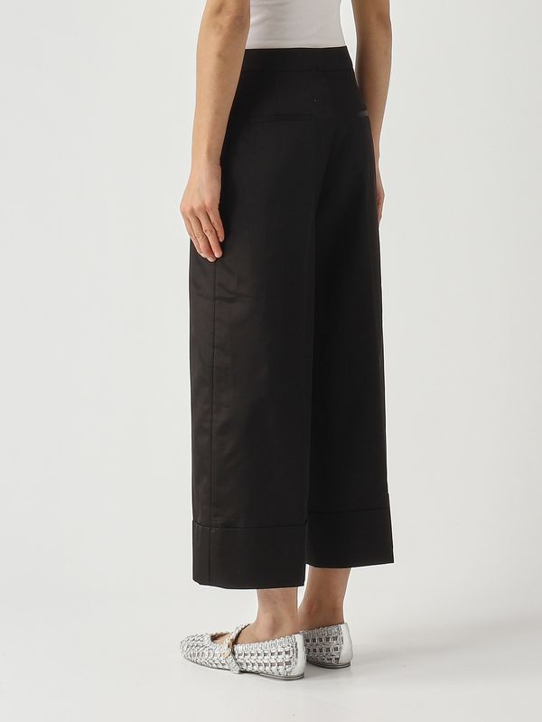 4. Pantalón de mujer de algodón y viscosa. Negro PT Torino cdvsttz00stdsd84