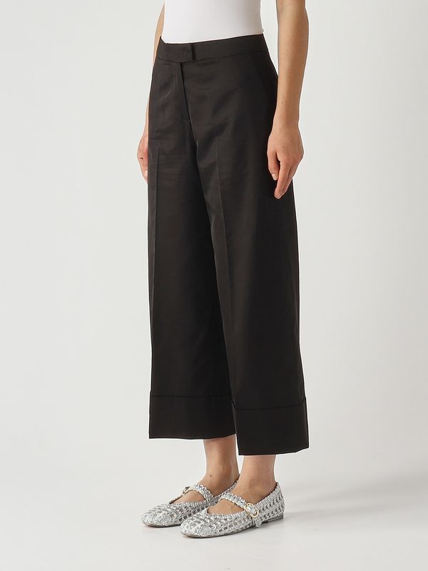 3. Pantalón de mujer de algodón y viscosa. Negro PT Torino cdvsttz00stdsd84