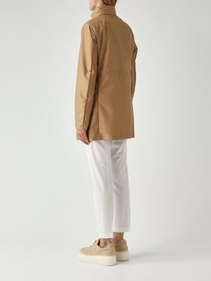 4. New Virginia women's nylon coat Cappuccino