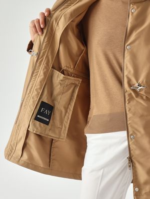 5. New Virginia women's nylon coat Cappuccino