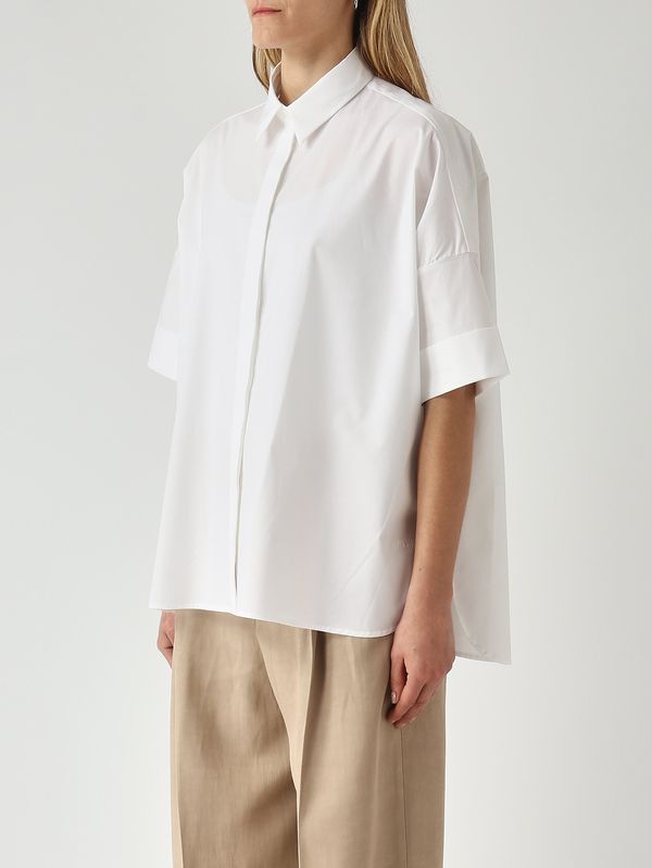 3. Women's stretch cotton shirt White Fay ncwa552552szgr