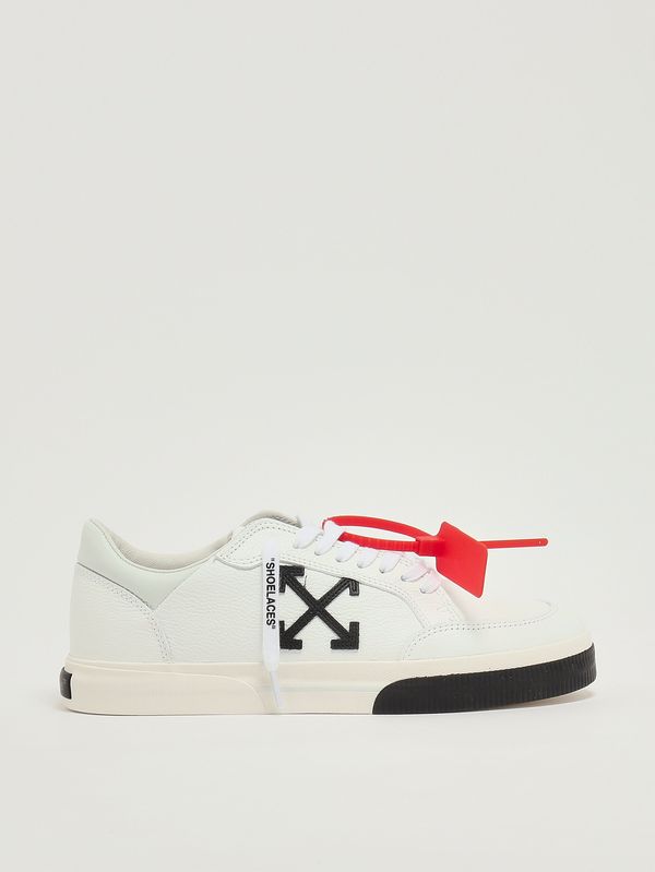 1. Sneakers uomo Vulc Low 04661 in pelle Bianco Off-White omia293c99lea002