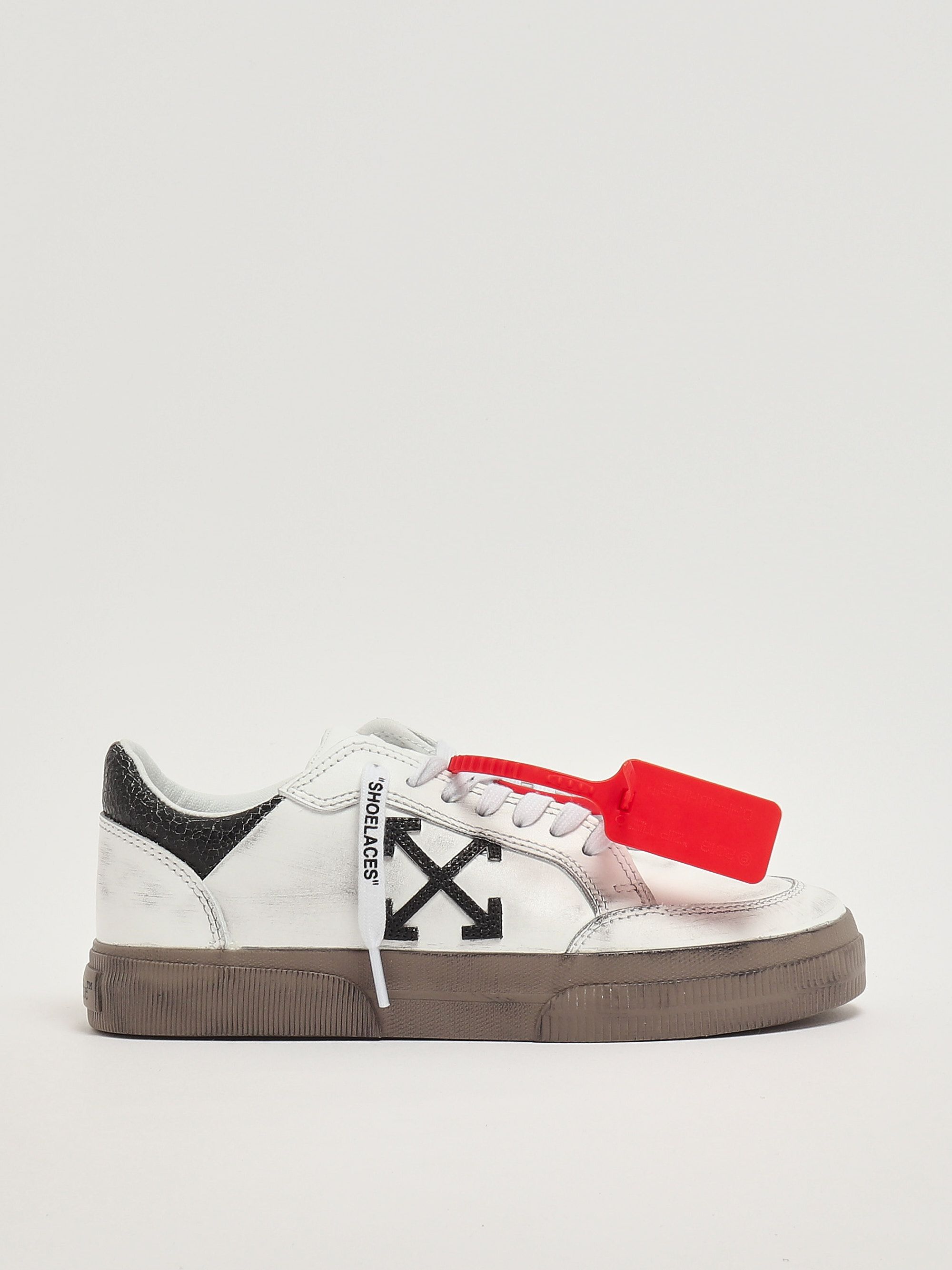 off white vulc leather