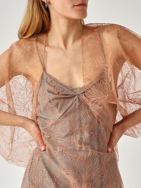 ARMANI COLLEZIONI ベロア フラワー シルク混 ノースリーブ 00000000_zi_52c3f846-8833-4244