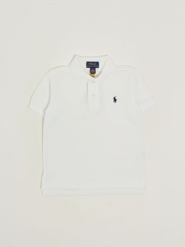 Boys' cotton polo shirt White Polo Ralph Lauren