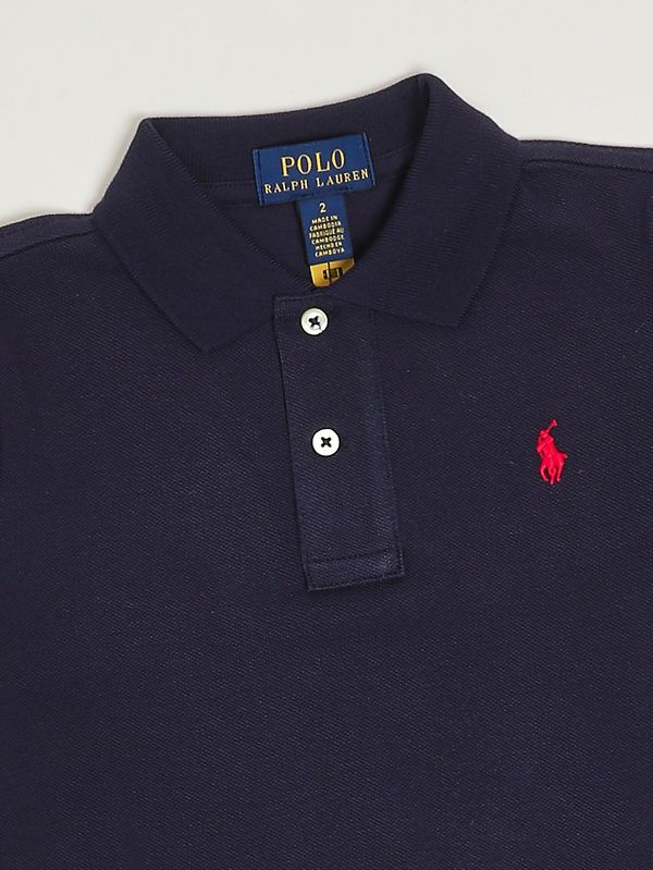 3. Boys' cotton polo shirt Blue Polo Ralph Lauren 322603252