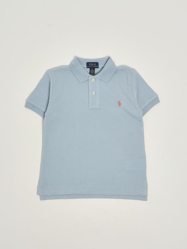 Boys' cotton polo shirt Powder Blue Polo Ralph Lauren