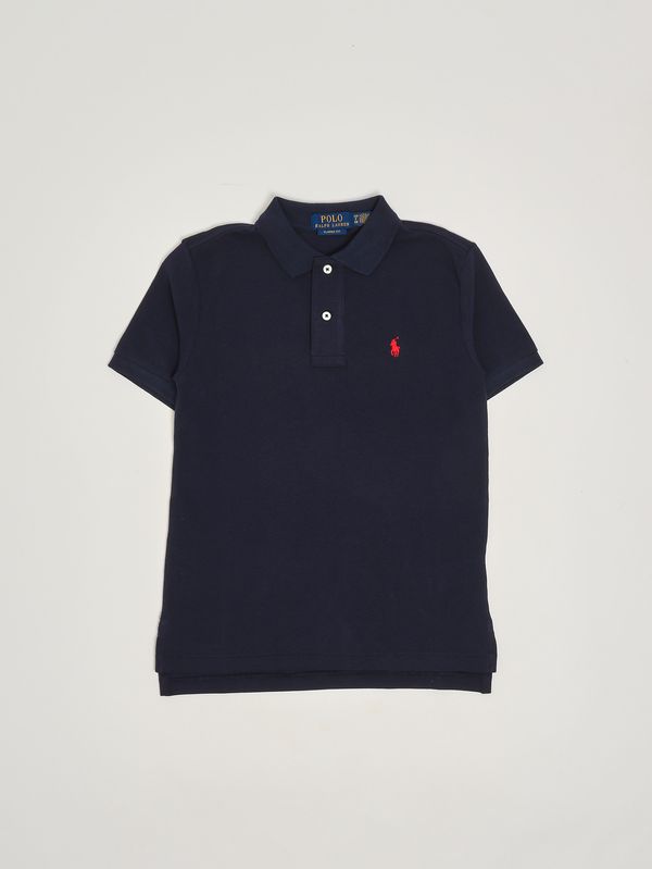 Boys' classic-fit cotton polo shirt Blue Polo Ralph Lauren
