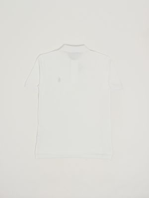 2. Boys' classic-fit cotton polo shirt White