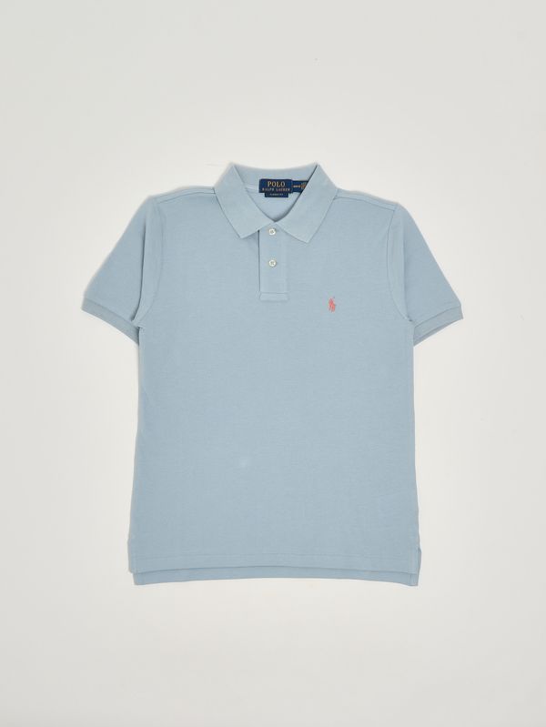 Boys' cotton polo shirt Powder Blue Polo Ralph Lauren