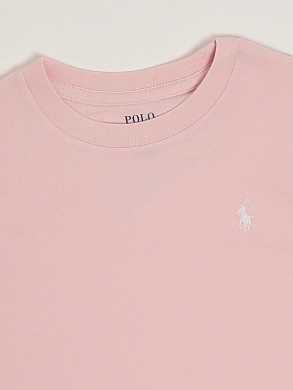 3. Mädchen-T-Shirt aus Baumwolle Rosa Polo Ralph Lauren 312833549