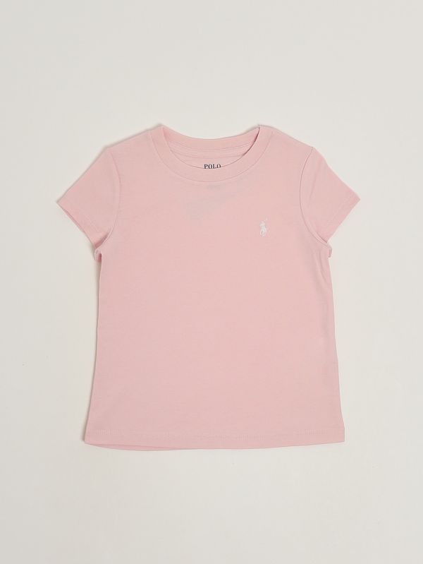 1. Mädchen-T-Shirt aus Baumwolle Rosa Polo Ralph Lauren 312833549