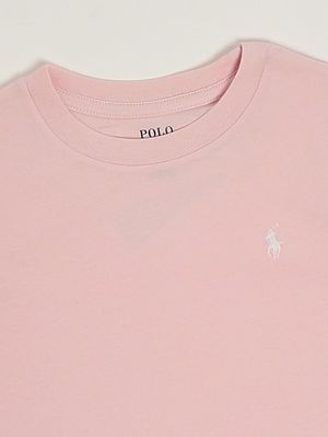 3. Mädchen-T-Shirt aus Baumwolle Rosa