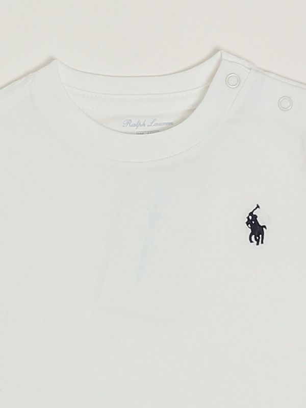 3. Baby-T-Shirt aus Baumwolle Weiß Polo Ralph Lauren 320832904