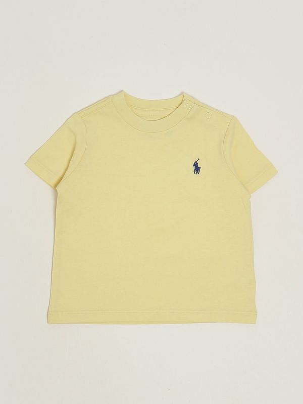 1. T-shirt neonato in cotone Giallo Polo Ralph Lauren 320832904