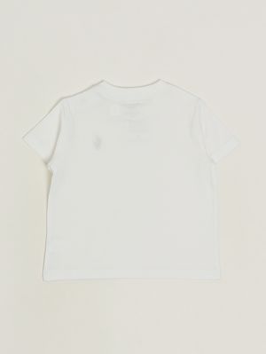 2. Baby-T-Shirt aus Baumwolle Weiß