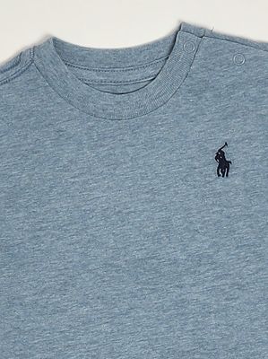3. T-shirt neonato in cotone Ceruleo