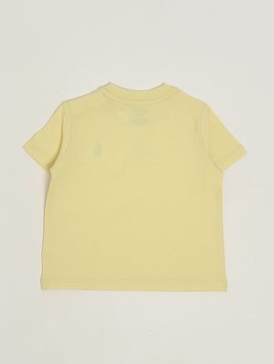 2. T-shirt neonato in cotone Giallo
