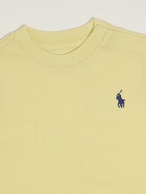 3. T-shirt neonato in cotone Giallo