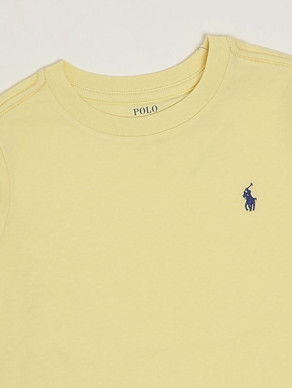 3. T-shirt bambino in cotone Giallo Polo Ralph Lauren 322832904