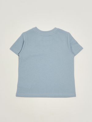 2. Boys' cotton T-shirt Powder Blue