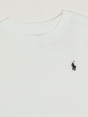 3. Boys' cotton T-shirt White