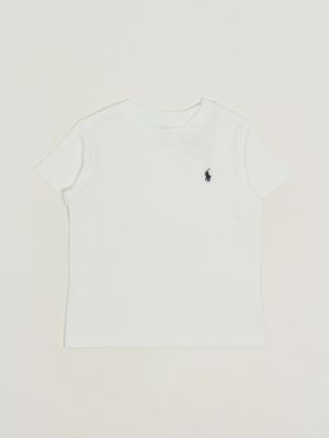 1. Boys' cotton T-shirt White