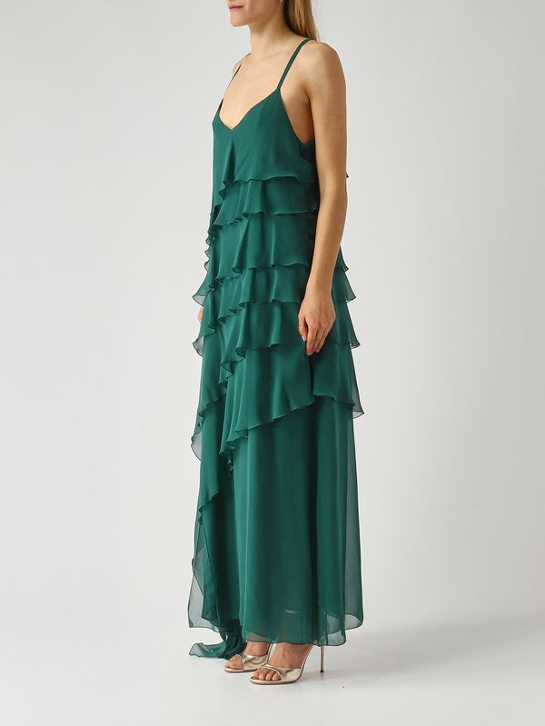 princess polly baby blue dress Buy Emerald Green Satin Crystals One Shoulder Asymmetric Draped Midi Dress  For Women by Gauri & Nainika Online at Aza Fashions main image 1