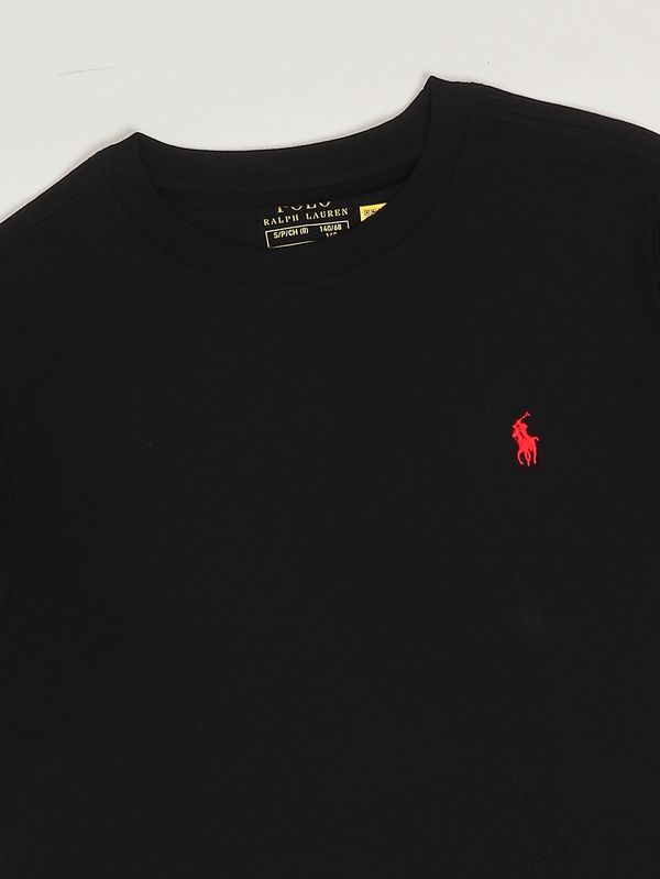 3. Camiseta de algodón para niño Negro Polo Ralph Lauren 323832904