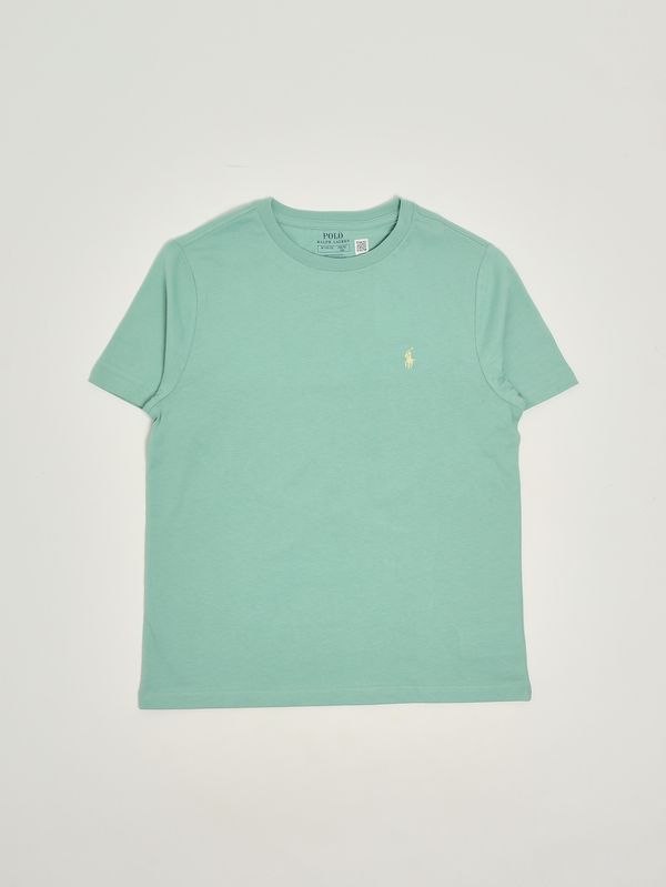 1. T-shirt bambino in cotone Verde Acqua Polo Ralph Lauren 323832904