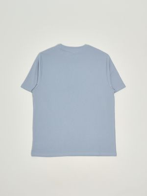 2. Camiseta de algodón para niño Azul polvo