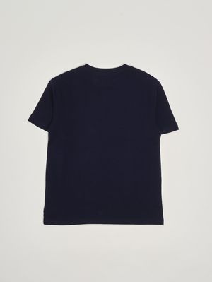 2. T-shirt bambino in cotone Blu