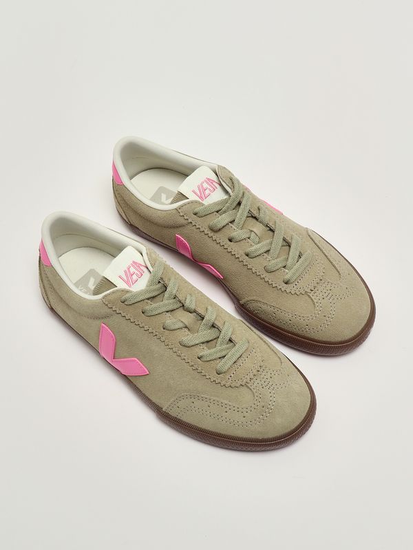 2. Baskets femme Volley en daim Taupe-Rose Veja vo0321468