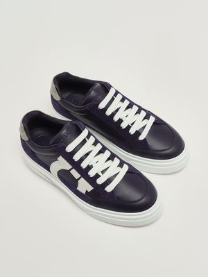 2. Sneakers uomo Cassina in mesh tecnico e pelle Blu