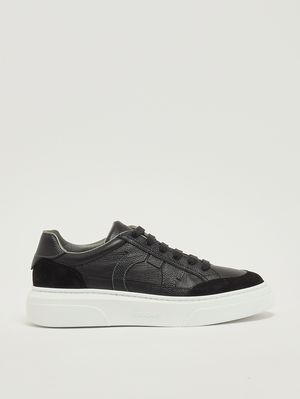 1. Men's Cassina leather sneakers Black