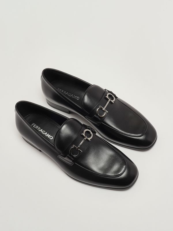 2. Mocassin homme Balty en cuir Noir Ferragamo 029268778978