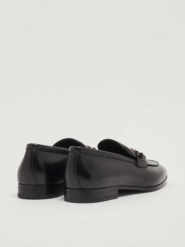 3. Mocassin homme Balty en cuir Noir Ferragamo 029268778978