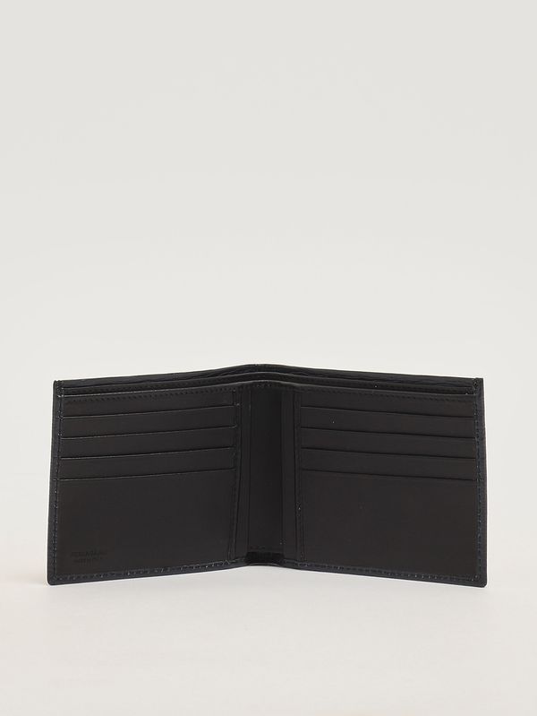 3. Revival men's hammered leather wallet Dark Blue Ferragamo 66a063744850