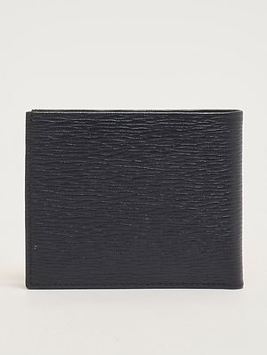 2. Revival men's hammered leather wallet Dark Blue