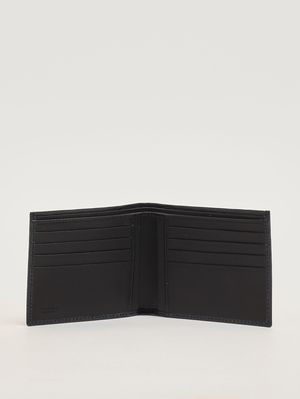 3. Revival men's hammered leather wallet Dark Blue